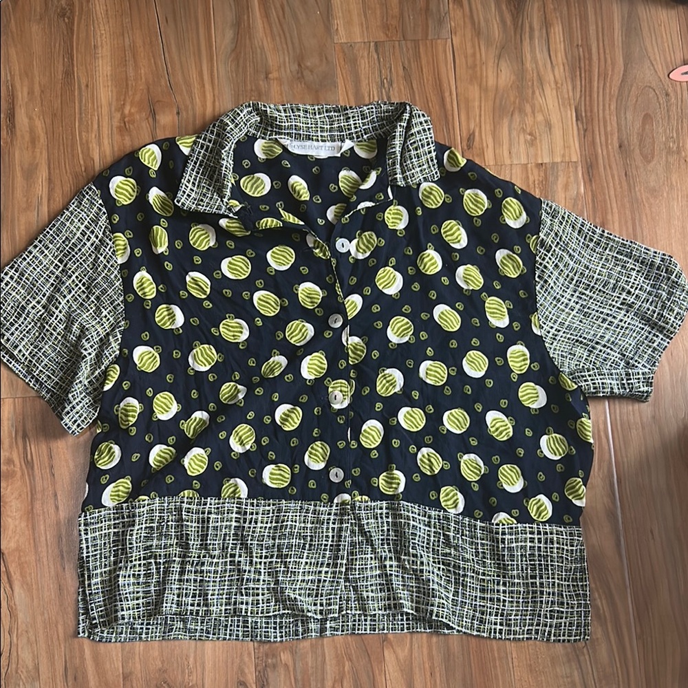 Colorful Vintage Button Down!